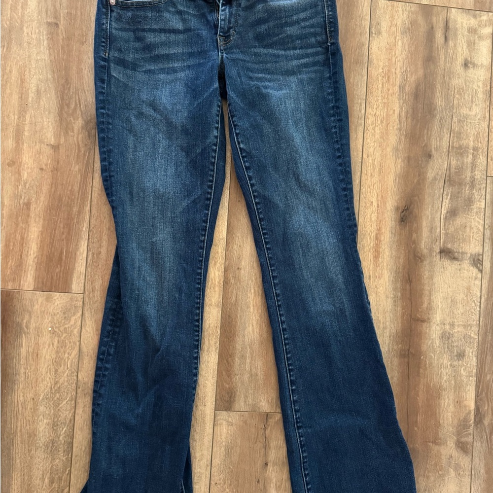 American Eagle Outfitters Dark Blue Flare Jeans